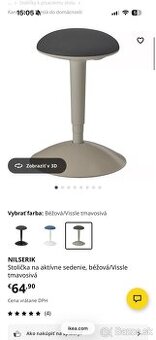 Stolička ergonomická