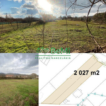 Pozemok Štitáre 2 027 m2 ID 226-14-MIG