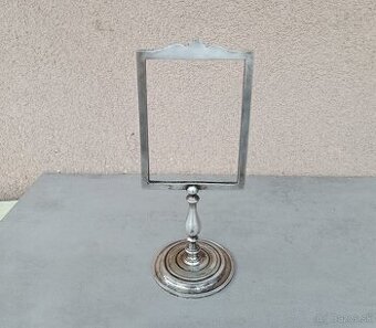 Starožitný stolový stojan na menu od značky Bachmann