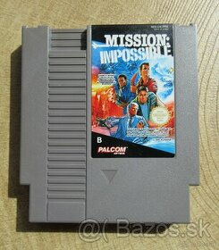 stará hra na Nintendo NES Mission Imposssible