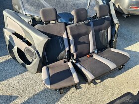 Zadné sedadlá Fiat Doblo 2017