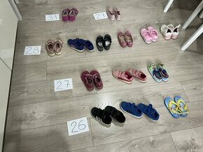 Detske topánky veľkosť 20 - 31