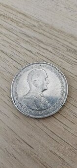 5 Pengo 1930 Maďarsko Horthy Miklós
