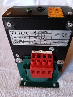 Zdroj DC 24V, 2.5A, 60W, s poistkou