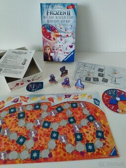 Detská kooperatívna hra Frozen II Pomôž Olafovi