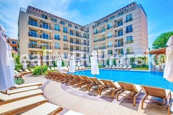 Zařízený apartmán 2kk (53 m²) s výhledem na bazén DAWN PARK