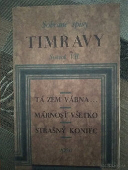Spisy Timravy