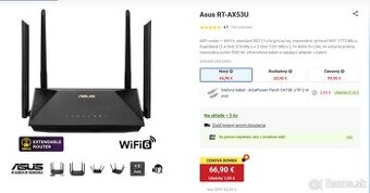 ASUS RT- AX53U WIFI 6 ROUTER