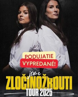 ZLOČINOŽROUTI TOUR 2025