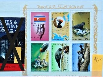 Známky - fauna - aršíky a bloky - zľava 10%