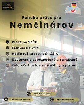 Nemčinár, Pomocník - NEMECKO