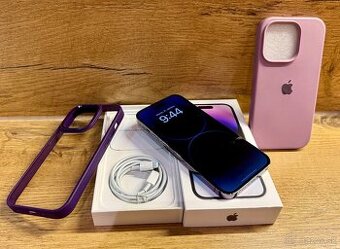 iPhone 14 Pro 128 GB Deep Purple – TOP stav