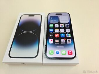 APPLE IPHONE 14 PRO 128GB BLACK TOP STAV