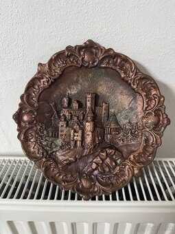 Obraz medený tanier