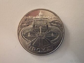 Postriebrená medaila ROMA - Pápež Ján Pavol II.