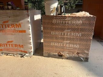 Brusene palene tehly na predaj, zostatok z RD