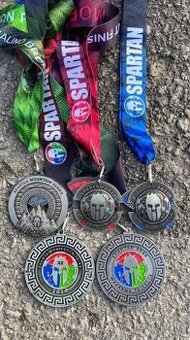 Spartan race medaile