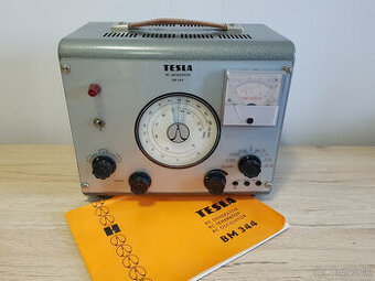 RC generátor Tesla BM 344 – pôvodný stav + návod