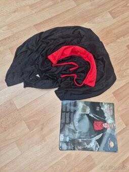 Kostým na karneval - plášť Dracula, 140 cm