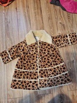 Dievčenský zimný kabát