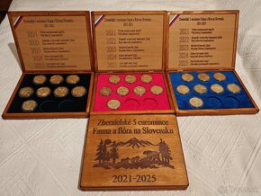 Predám 5€ zberatelske mince Fauna a Flora na Slovensku
