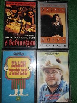 Staré československé originálne MC audio kazety