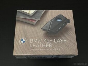Originál BMW Leather Key Case – kožené puzdro na kľúč