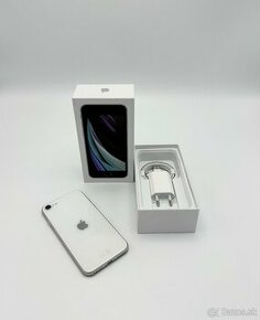 Apple iPhone SE 2020 White 64GB 100% Zdravie Batérie