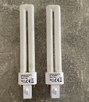 Predám UV žiarovky Osram Dulux S BL UVA 9W/78