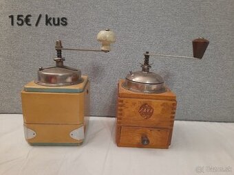 Mlynčeky na kávu/korenie