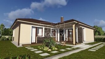 4i RD v tvare L – 121 m2 priestoru, terasa 17 m2 a...