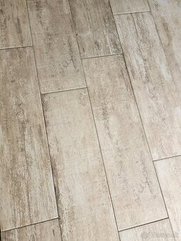 Keramická dlažba-gres 20x60 vzhľad drevo bežová LEN 11,- eur