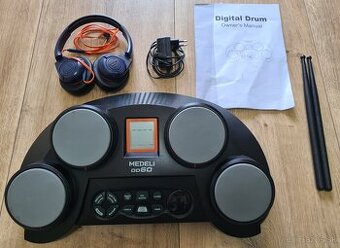 Elektrický bubon Medeli DD60 – komplet balenie