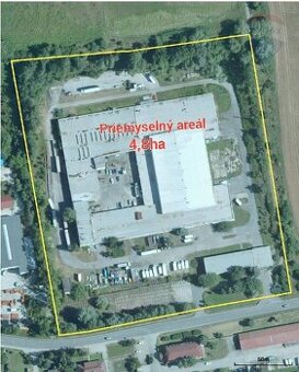 PREDAJ: Veľký priemyselný areál pri Zvolene 5,6ha, Lieskovs