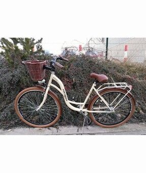 Damsky stylovy s prednym kosikom na kvetinky a nakupy