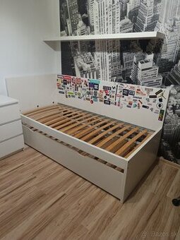 Chlapčenská posteľ IKEA rozkladacia.