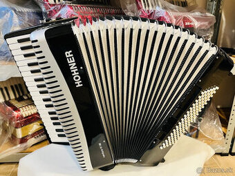 Predám akordeón HOHNER VENTURA IV 96 BAS- špičkový akordeón-