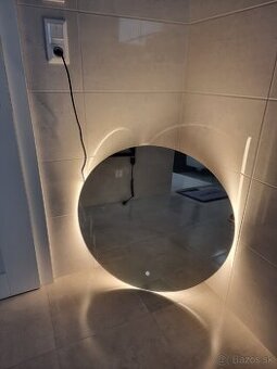 LED kúpeľňové zrkadlo 80 cm,dotykové,3 farby svetla