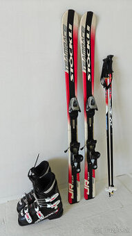 LYŽE STOCKLI TEAM RACE 120CM + LYŽIARKY NORDICA 37,5EUR