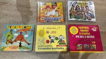 CD rozprávky - nové, nerozbalené