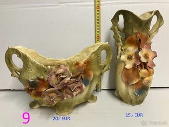 Krásne staré vázy na predaj