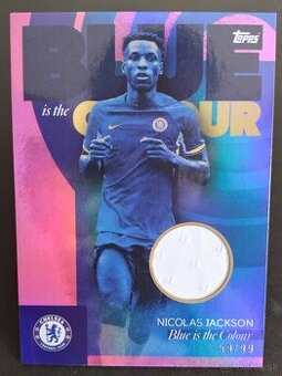 Futbalova karta Topps Nicolas Jackson jersey 59/99