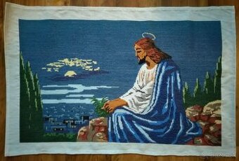 Predám ručne vyšívané sväté obrazy