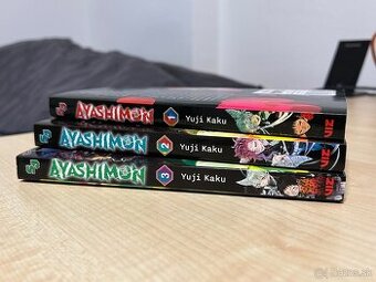 Ayashimon Yuji Kaku celá séria 3 knihy EN anglicky