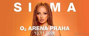 🎤 SIMA – O2 Arena Praha (13.11.2026) – 3 LÍSTKY VEDĽA SEBA