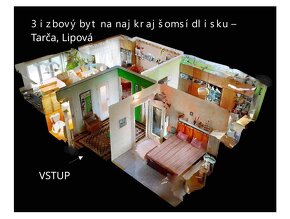 3- izbový byt na predaj, Tarča- Sp.N.Ves