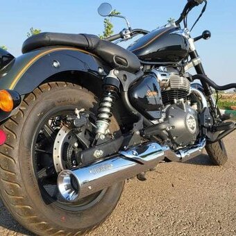 Royal Enfield Super Meteor 650 Rhino Racing výfuky