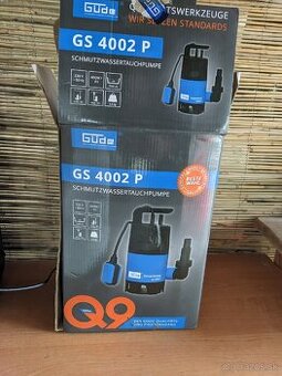 Predám kalové čerpadlo Güde GS 4002 P