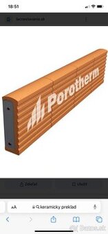 Preklad porotherm