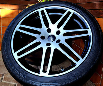 alu R19 5x112, letné pneu 245/40, Audi + Mercedes